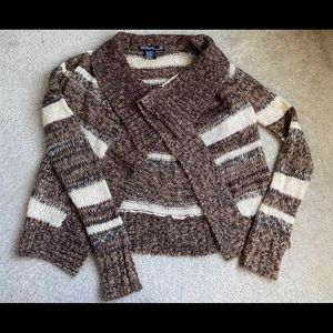 Brown cardigan